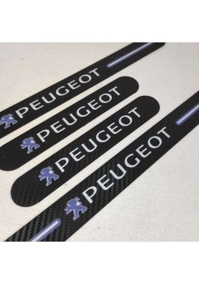Peugeot 207 Uyumlu Carbon Kapı Eşiği + F1 Kulakçık (550932369)