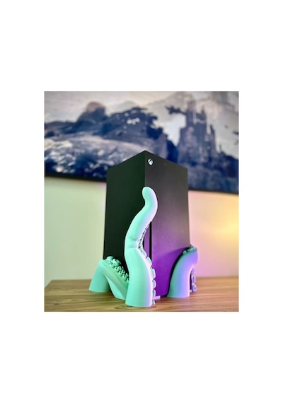 Xbox X Serisi Uyumlu Ahtapot Standı Ahtapot Tentacle Stand Xbox Series X Tentacle Dock Holder
