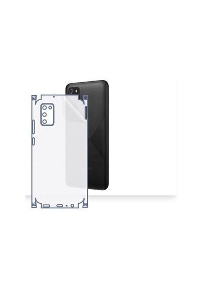 Samsung F02s Uyumlu Fullbody Arka Kaplama Hidrojel Koruyucu Film 25227419