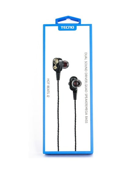 Tecno Hot Beats J2 Mikrofonlu Kulak İçi Kulaklık (TECNO Türkiye Garantili)