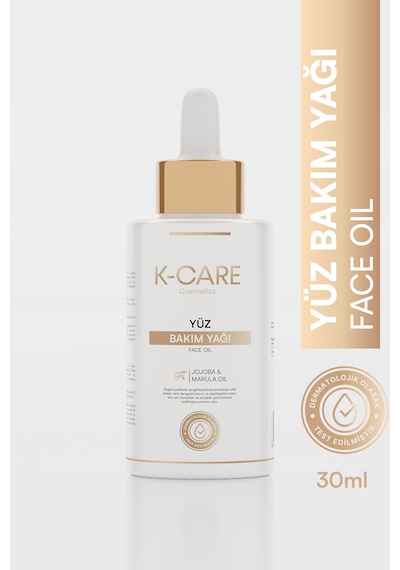 K K-care Cosmetics Face Oil Yüz Bakım Yağı 30 ML