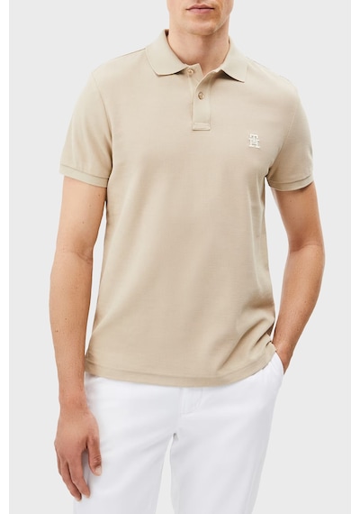 Tommy Hilfiger Erkek Polo Yaka T Shirt Mw0mw33167 Rbt Kum Kum