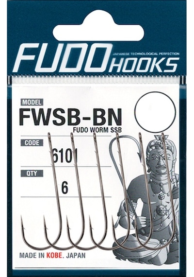 Fudo 6101 Worm Ssb Black Nikel Tekli İğne - 5/0