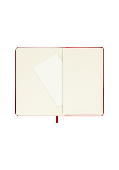 Moleskine Çizgisiz Kırmızı Defter Cep Boy Sert Kapak