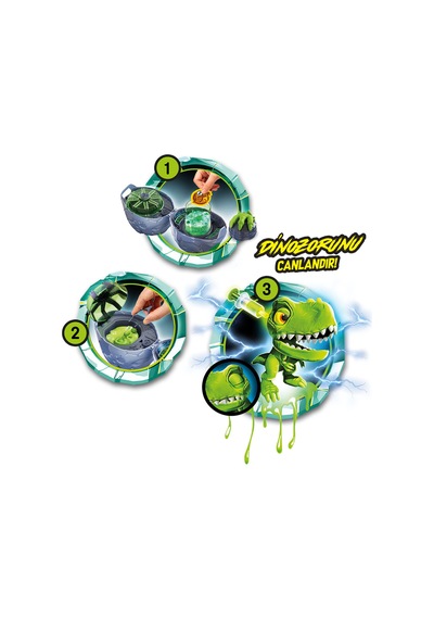 Meteorz Dino Laboratuvarı - Yeşil