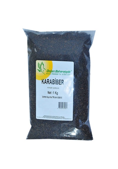 Karabiber Doğal Tane 1000 Gr Paket - Zmff-709966