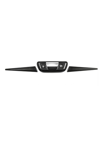 Nissan Navara 2015+ Arka Kapak Açma Kaplaması Karbon