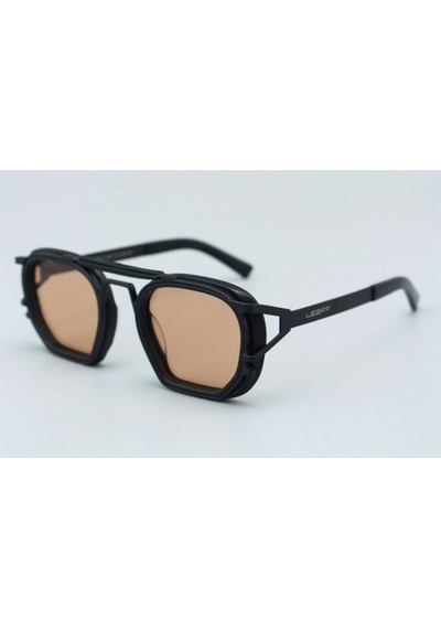 Leziff Montecarlo Unisex Güneş Gözlüğü Siyah