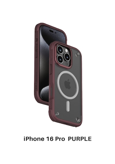 Momax MUAP24MU AiR CaseForm Apple Uyumlu iPhone 16 Pro Manyetik Telefon Kılıfı