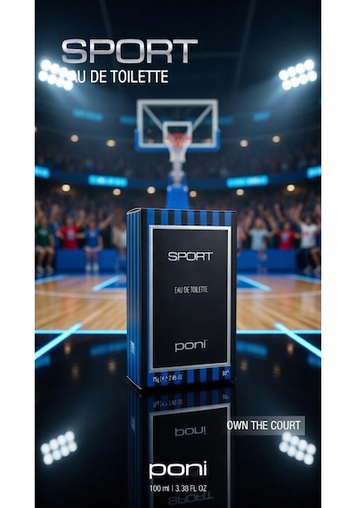 Poni Sport Eau De Toliette 100ml Yeni Aromatik