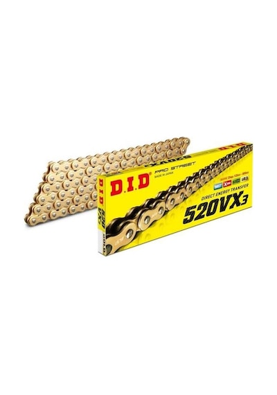 Did 520-104Vx3 2020-2022 Ducati Scrambler Icon Dark Uyumlu Zincir Vx3 Xring Gold Renk