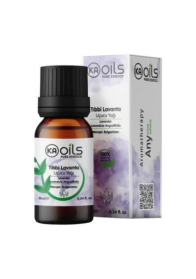 Kaoils Lavanta Uçucu Yağı 10 Ml Lavandula Angustifolia Essential Oil Uyku Ve Desteği Yatıştırıcı Aromaterapi Ve Difüzör Yağı Tekli