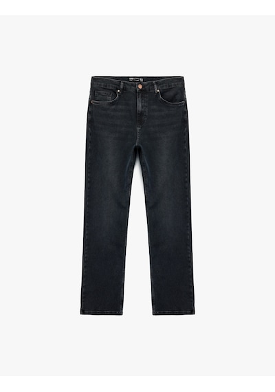 Koton Normal Bel Pamuklu Straight Fit Jean Pantolon - Mark Jean İndigo Stone 7wam40030nd İndigo - Taş Koton Normal Bel Pamuklu Straight Fit Jean Pantolon - Mark Jean İndigo Stone 7wam40030nd İndigo - Taş
