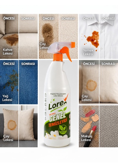 Lorex Çok Amaçlı Genel Temizleyici 1000 Ml Tekli