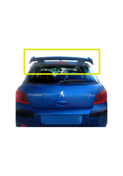 Peugeot 307 Hb Tipi Spoiler