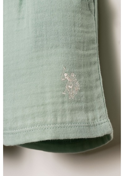 U.s. Polo Assn. Erkek Bebek Yeşil Şort Takım 5274-49974 Yeşil