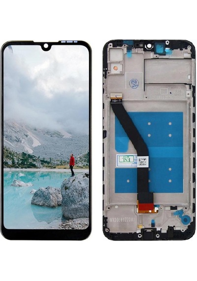 Huawei Y6 2019 İle Uyumlu Lcd Ekran Dokunmatik Çıtalı