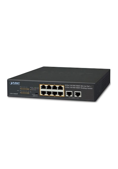 Planet Pl-Gsd-1008Hp Yönetilemeyen Masaüstü Tip Switch Unmanaged