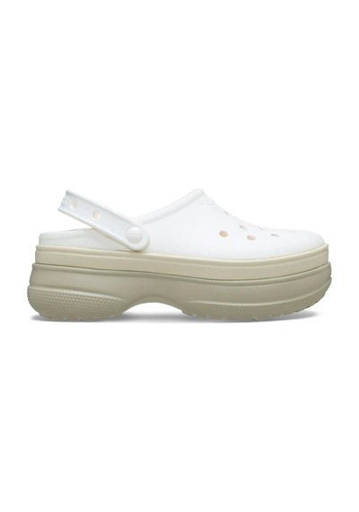 Crocs Classıc Stacked Kadın Terlik 211355-0wv Beyaz