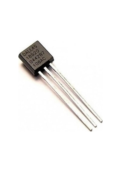 Ds18b20 Sıcaklık Isı Sensörü Dijital Termometre Ic -55c 125c To-92 -0.5c Hassasiyet 9/12 Bit Adc