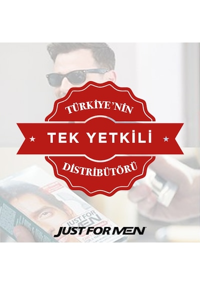 Just For Men Sakal ve Bıyık Boyası Koyu Kahve Siyah M-45