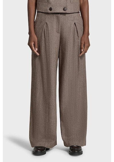 Armani Exchange Relaxed Fit Balıksırtı Desenli Pantolon Kadın Pantolon Xw002479 Af26078 F6044 Kahve Armani Exchange Relaxed Fit Balıksırtı Desenli Pantolon Kadın Pantolon Xw002479 Af26078 F6044 Kahve