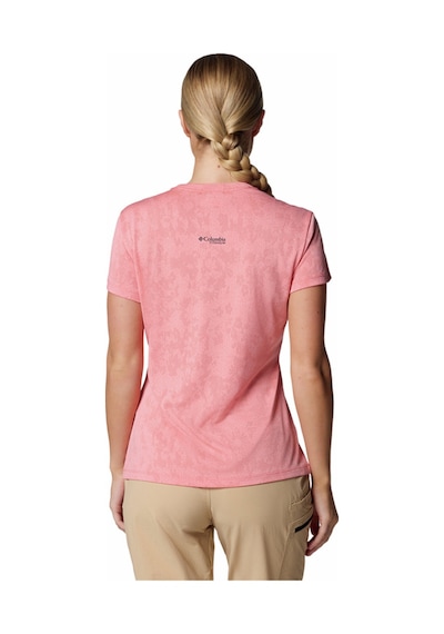 Columbia Bluebird Canyon Kadın Kısa Kollu Tişört-8213 Pembe