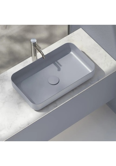 Alape Tezgah Üstü Çanak Lavabo - Kutup Grisi Mat - 60x35 Cm - 3521500083 Kutup Grisi - Mat