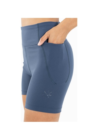 Maraton Active Slimfit Kadın Şort Fitness Navy Şort 22268-navy