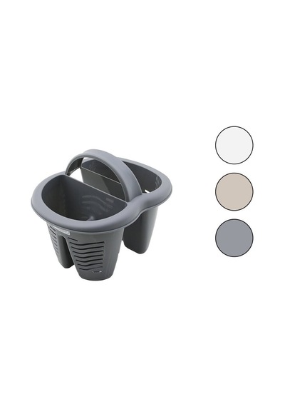 Qlux L-00515 Heybe Tezgah Üstü Kaşıklık - 4 Bölmeli Plastik Diğer