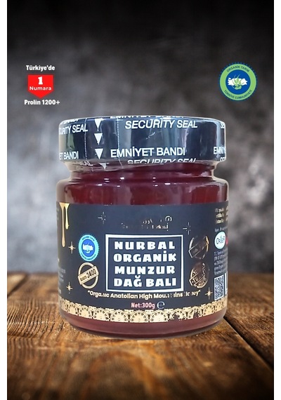 Nurbal Şifa Merkezi Organik Munzur Dağ Balı 300 G