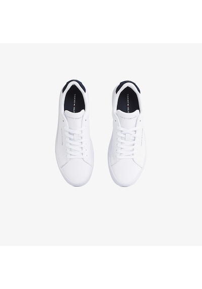 Tommy Hilfiger Court Leather Erkek Beyaz Sneaker 026 Fm0fm05367 Beyaz