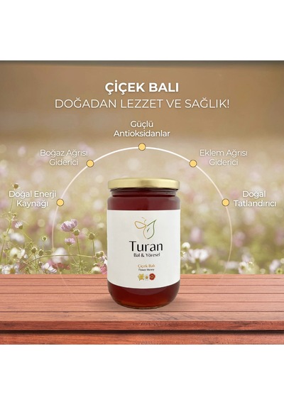 Turan Bal ve Yöresel Çiçek Balı 850 G
