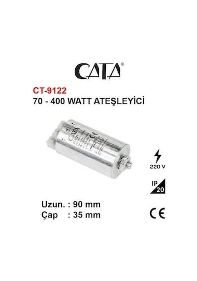 70W-400W M/H Ateşleyici Alüminyum