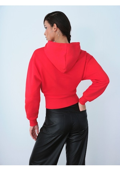 LOFT Oversize Kadın Sweatshirt Lf2036853 Q1.v1 Kırmızı