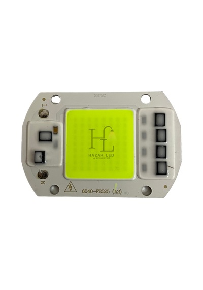 220 Volt 50 Watt Cob Led Projektör Çipi Yeşil
