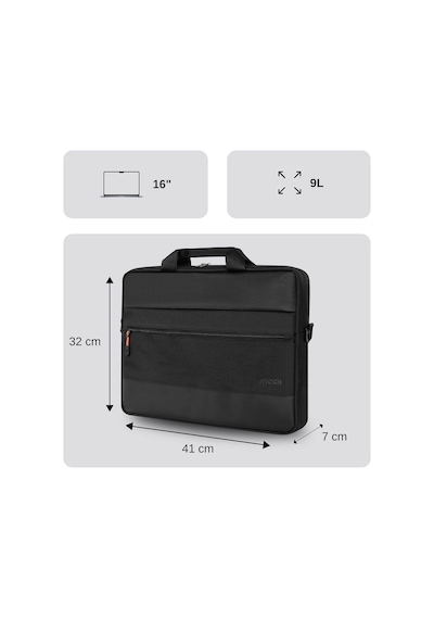 Mack Mcc-1603 16 Pax Motion Notebook Çantası Siyah