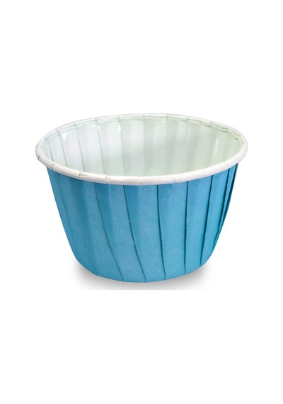 Kafem Mat Mavi Muffin Kek Kapsülü 50li X 5 Paket - K11 mavi