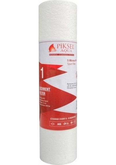 Piksel Aqua 10 Aşama Açık Kasa Su Arıtma Cihazı Filtresi