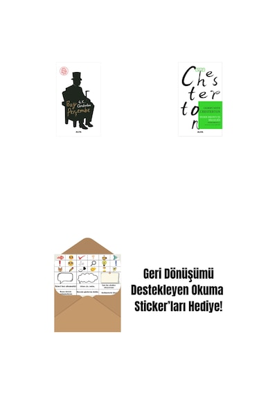 Bay Perşembe + Peder Brown'ın Bilgeliği + Okuma Sticker'ları