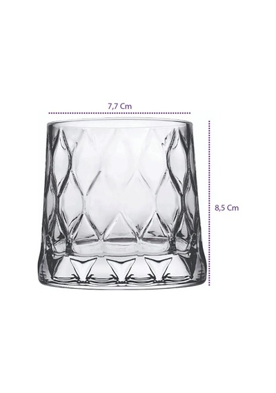 Paşabahçe Leafy Viski Bardağı 6'lı 300 Cc 420194 Diğer