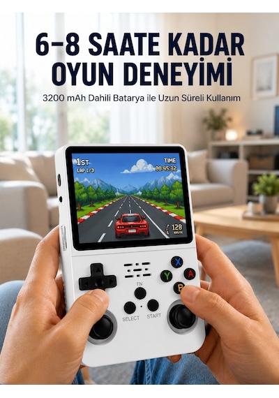 64 Gb Retro Oyun Konsolu Çoklu Emülatör Desteği, Linux Tabanlı Açık Sistem Yeni Nesil Diğer