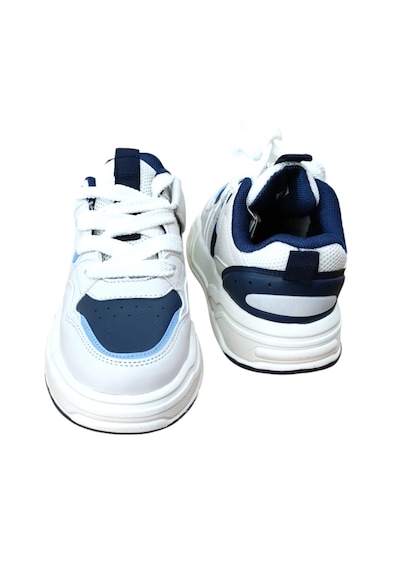 Cool Jacop Flt Çocuk Bağcıklı Sneaker Spor Beyaz - Lacivert Beyaz - Lacivert