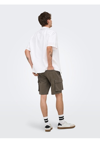 Only & Sons Onscam Stage Cargo Shorts 6689 Lıfe Noos Erkek Gray Şort - 22016689