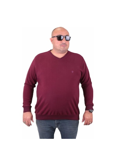 Starbattal Büyük Beden Selanik V Yaka Classic Sweat 23201 Murdum-Murdum