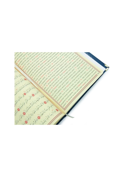 Anneye Hediye Kutulu İnci Tesbihli Ciltli Yasin Kitabı Seti Lacivert