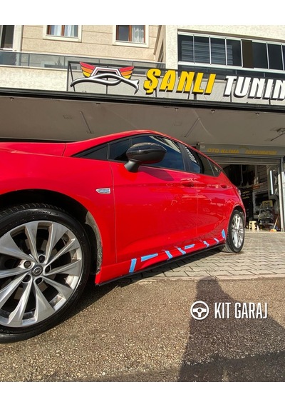 Kit Garaj Opel Astra K Opc Yan Marşpiyel Çift Plastik 2015-2021 Boyasız