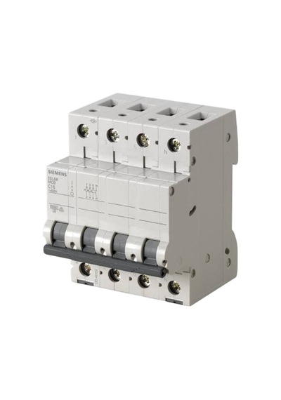 Siemens 5sl6608-7ya - 8a 4 Kutup 6ka C Tipi Otomatik Sigorta