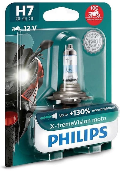 H7 X-tremevision +%130 Motosiklet Ve Araç Far Lambası, 1 Adet