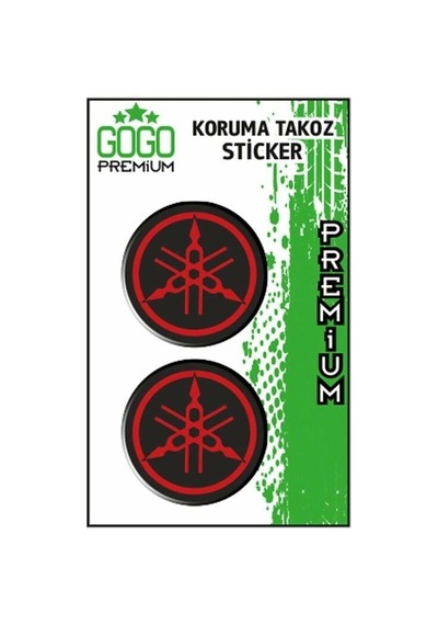 Yamaha Uyumlu 1 Koruma Takozu İkili Damla Sticker Çok Renkli